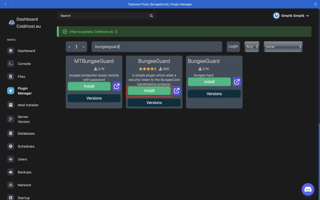 Jak EFEKTIVNĚ Zabezpečit BungeeCord - Instalace BungeeGuard
